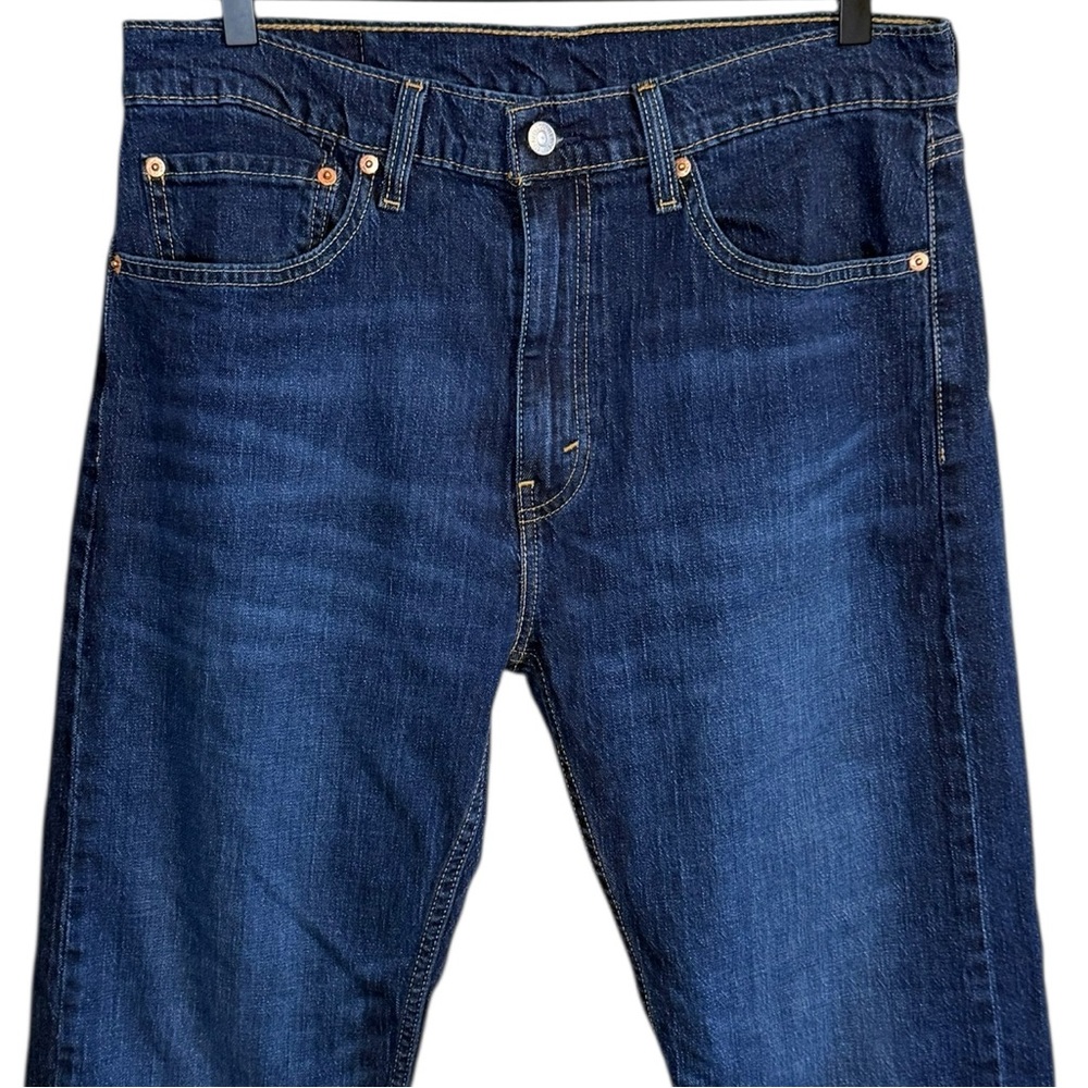 Levi’s Men’s Sz 34 x 32 Regular Fit Straight Leg Jeans - Picture 2 of 6